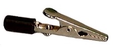 Philmore 10120BL alligator clip- Black handle