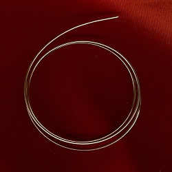 14 ga solid core bare silver wire