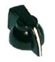 Chicken head style knob- Black