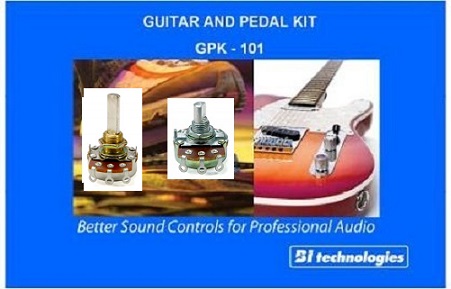 BI Technologies 101 Guitar/Pedal potentiometer kit