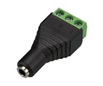 N&B DC socket/3 screw terminal- 3.5mm