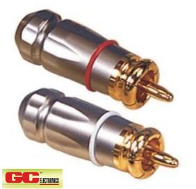 GC RCA w/4mm cable- red band