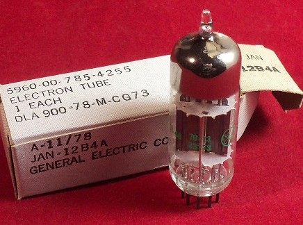 12B4A General Electric Jan triode