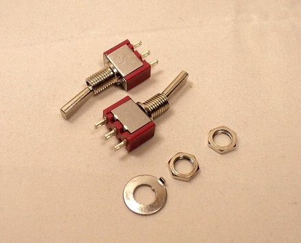 Show product details for N&B  SPDT On-On mini toggle switch