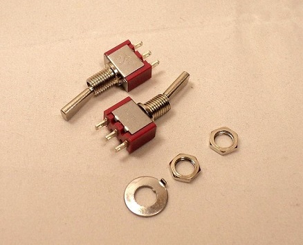 N&B  SPDT (On)-(On) mini toggle switch