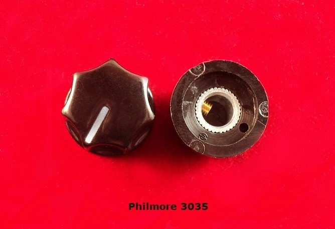 Philmore 3035 modern knob- 15/16"