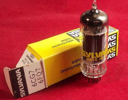 6CG7/6FQ7 Sylvania dual triode