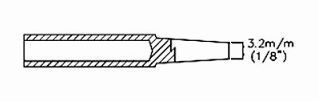 Velleman BITC70U5 replacement bit