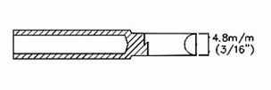 Velleman BITC70U7 replacement bit