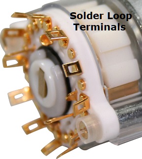 Elma solder loop 6 step 2 pole rotary switch